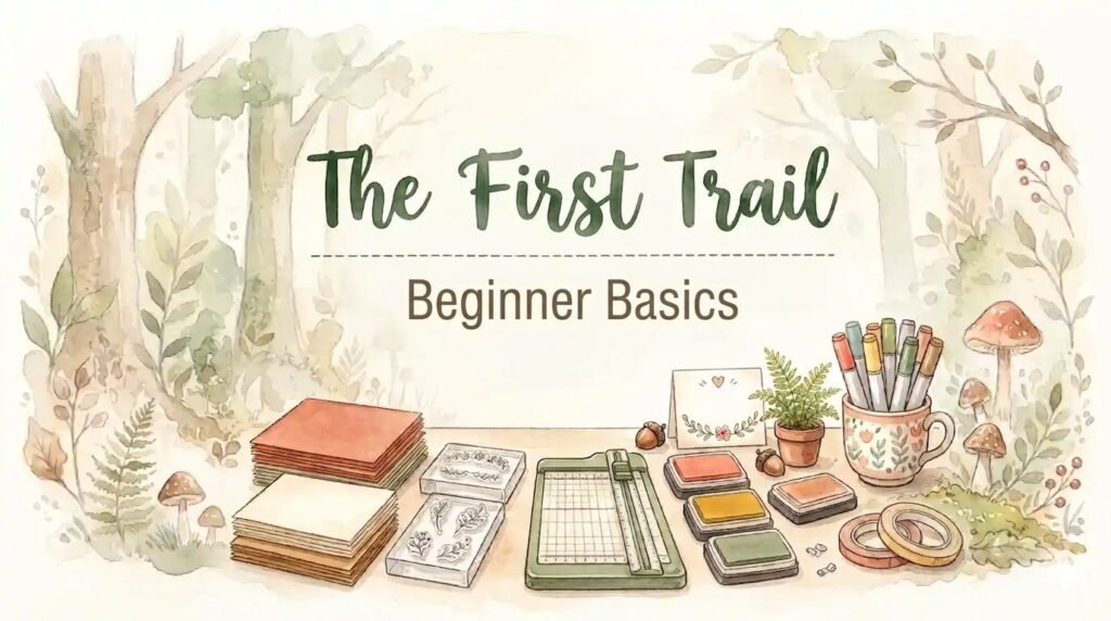 Card-Making 101: 5 Essential Tools for Beginners the first trail blog